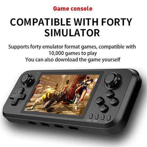 New 32gb Handheld Game Console 5000 Games 4inch Screen Double Rocker