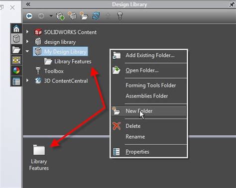 15 Quick Steps To Setup A Solidworks Library Feature
