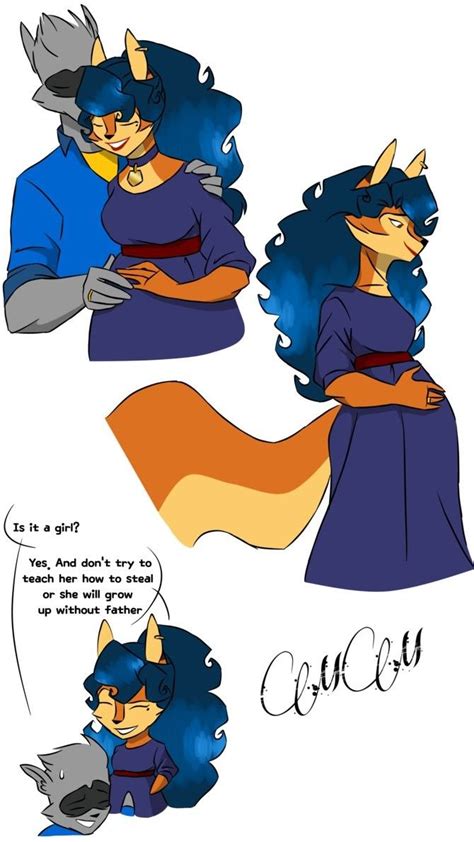 Sly Cooper Fan Art Sly Cooper And Carmelita Fox By Mimisia2367 Furry