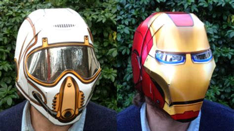 Dali lomo daft punk thomas costume helmet diy pdf template 6. Daft Punk: the man behind the helmets - Channel 4 News