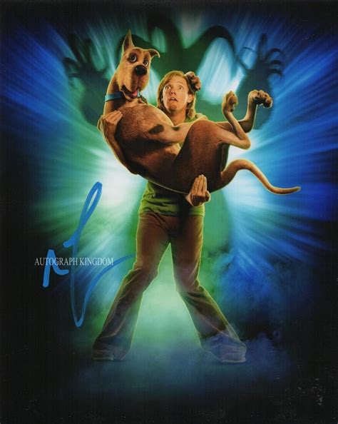 Matthew Lillard Shaggy Scooby Doo Movies 8 X 10 Aut