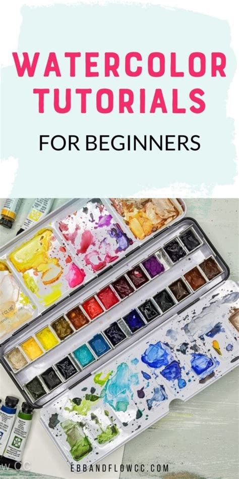 Watercolor Painting Tutorials For Beginners Ebb And Flow Creative Co