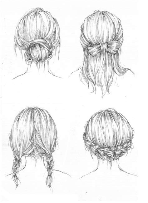 Hairstyles By Capilair On Deviantart Drawings Drawing People Hair