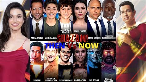 Shazam 🎭 Cast Then And Now Then Vs Now Shazam Cast Real Name And Age Youtube