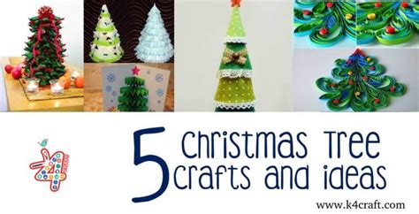 Diy Step By Step Christmas Tree Crafts For Kids To Make K4 Craft