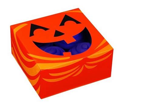 Halloween Cupcake Boxes 4 Cavity 3 Pk By Everythingcupcakess Box