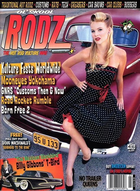 Ol Skool Rodz Magazine 46 Hot Rod Rat Street Old School Pinup Custom