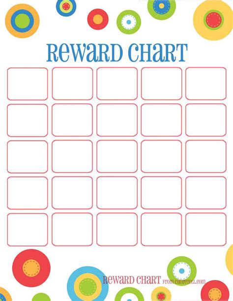 Reward Chart For Kids Printable It All Started In 2012 With That First