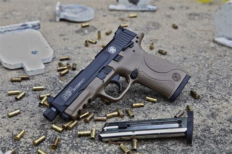 Smith And Wesson Expands Mandp 22 Compact Pistol Series With New Cerakote
