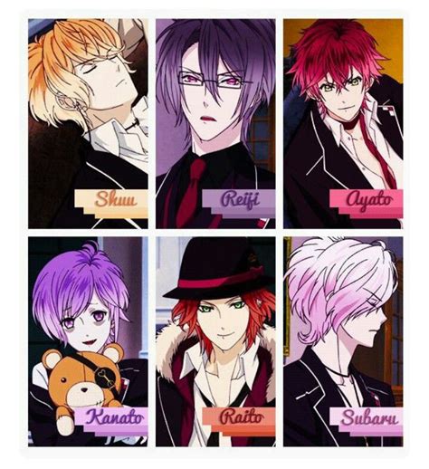 Diabolik Lovers The Sakamaki Brothers Shu Reiji Ayato Kanato