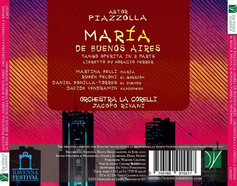Astor Piazzolla Maria De Buenos Aires 2 Cds Jpc