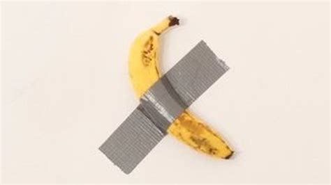 Banana Duct Taped To Wall Art Installation Sells For 120k In Miami