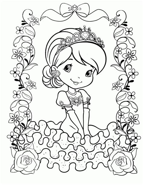 This princess is here to wish you a very happy birthday! Princess Coloring Pages Pdf - Coloring Home