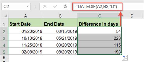 How To Calculate Difference Between Two Dates In Excel The Tech Edvocate