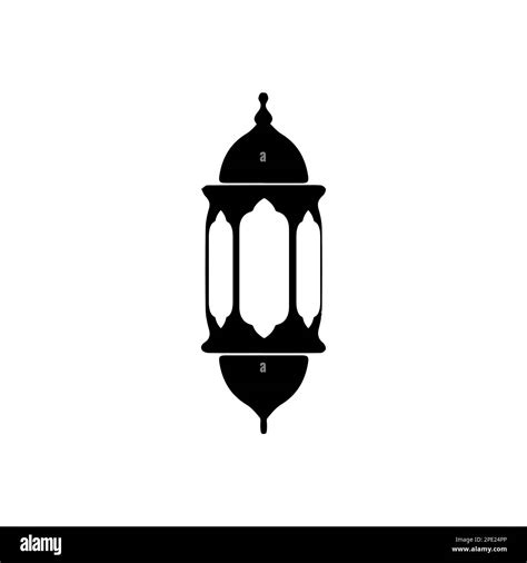 Islamic Lanterns Illustration Design Islamic Silhouette Decoration