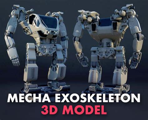 Avatar Amp Suit Mecha Exoskeleton 3d Model Flippednormals