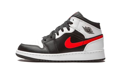 Air Jordan 1 Mid Chile Red Gs 554725 075 Restocks