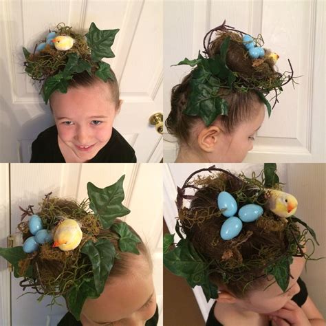 Bird Nest In Hair Crazy Hair Day Prom Hairstyles Little Girl