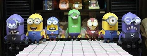 Papermau All Kind Of Minions Paper Toys By Paper Replika Paper