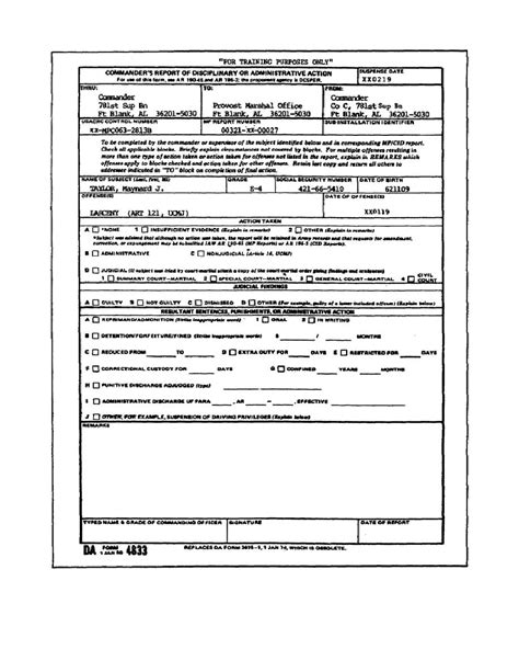 Da Form 5960 Template Fill Sign Print And Send Online Instantly