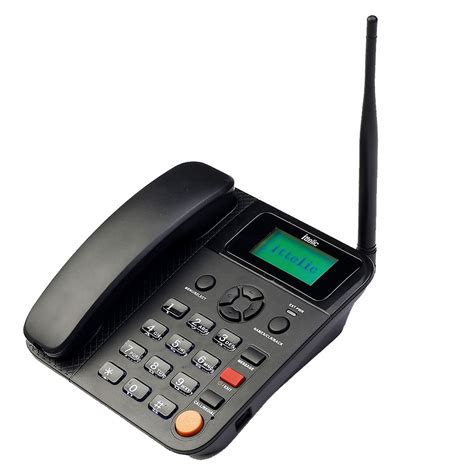 Buy Ittelic App5623 Wireless Gsm Landline Phone Black Dual Sim With