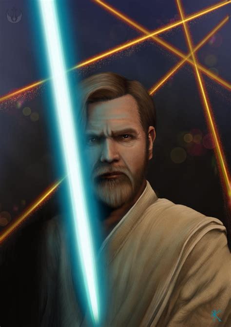 Hello There Oc Obi Wan Duel Procreate By Me 2022 Rewanmcgregor