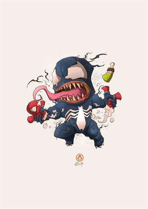 Theamazingpeterbenjaminparker Baby Venom Temper Tantrum By Adhitya Zulkarnaen Dibujos