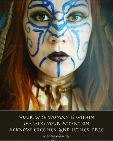 Wise Woman Celtic Warriors Warrior Makeup Celtic