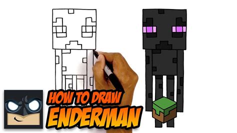 Minecraft How To Draw Enderman Youtube