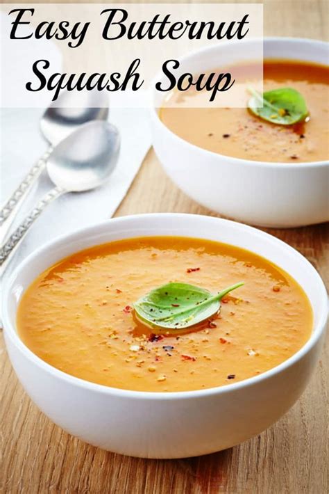 This butternut squash soup recipe is the best! Butternut Squash Soup Recipe