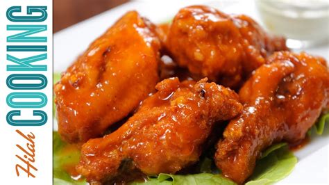 Buffalo wild wings® is the ultimate place to get together with your friends, watch sports, drink beer, and eat wings. How To Make Buffalo Wings - Extra Hot Wings Recipe | Hilah Cooking - YouTube