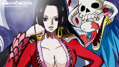 One Piece Chapter 956 End Shichibukai Boa Hancock By Amanomoon On Deviantart One Piece Meme