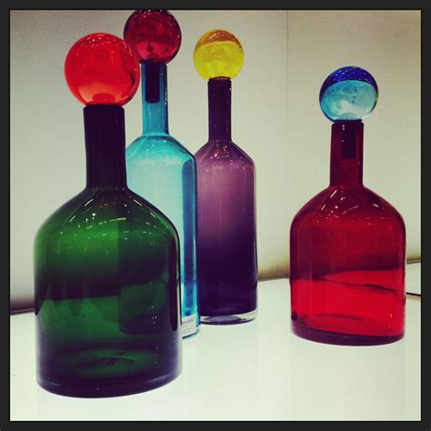 Colourful Glass Objects Maison And Objet 2014
