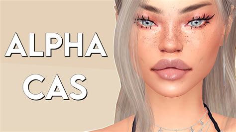 The Sims 4 Trying Out Alpha Cc 😳 New Year New Me Youtube