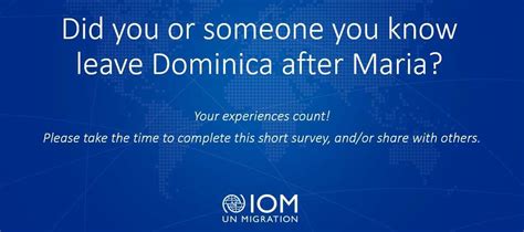 Ongoing Survey Of People Who Left Dominica After Hurricane Maria Emonews