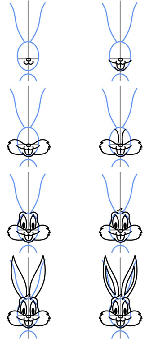2,000+ vectors, stock photos & psd files. how to draw bugs bunny face | How to Draw Cartoons | Bugs ...