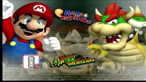 Mario Super Sluggers Mario Fireballs Vs Bowser Monsters Gameplay Hd