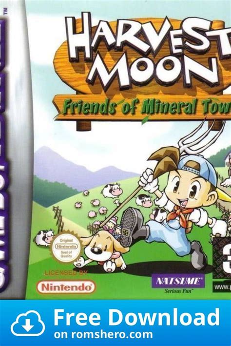 Always a good idea to keep one around! Download Harvest Moon - Friends Of Mineral Town (GBA) - Gameboy Advance (GBA) ROM in 2020 ...