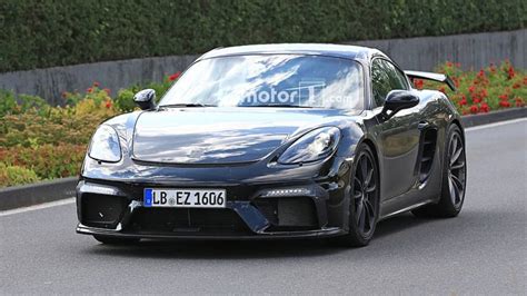 MOTOR Porsche Cayman GT Spied Nearly Naked Luxury Auto Collection