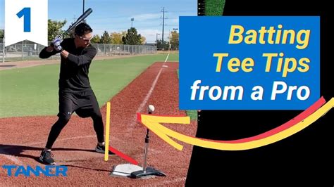 How To Use A Batting Tee Like A Pro Part 1 Batting Tee Placement Youtube