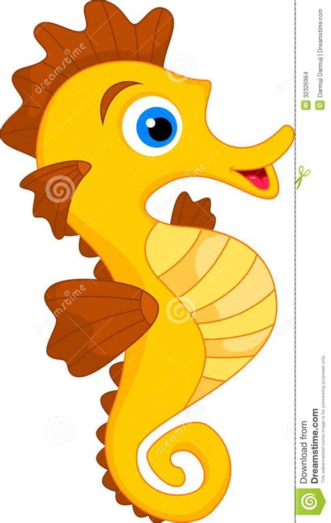 Cute Seahorse Clipart Free Download On Clipartmag