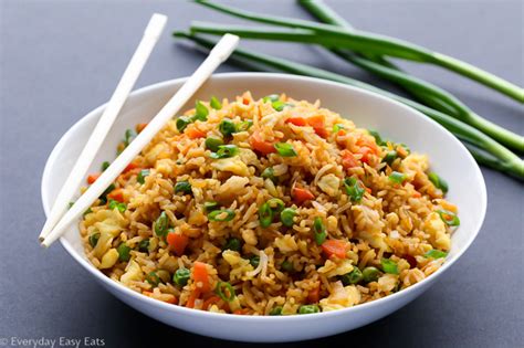 Chinese Fried Rice Better Than Takeout Everyday Easy Eats