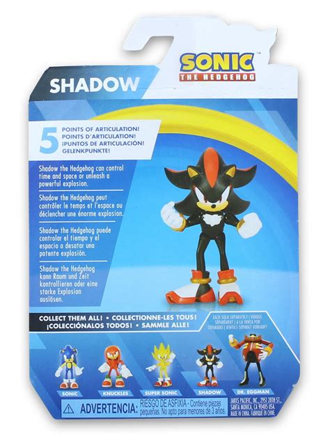 Sonic The Hedgehog 25 Inch Action Figure Modern Shadow Ebay