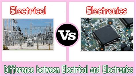 Making the world a better, more connected place. Electrical vs Electronics - Difference Between Electrical ...