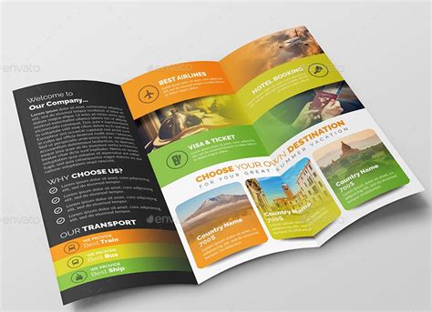 40 Best Travel And Tourist Brochure Design Templates 2019 Designmaz