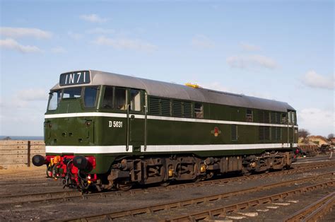 North Norfolk Railway Diesel Locomotive Class 31 D5631 British