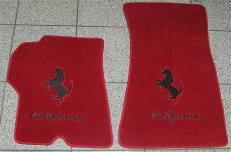 Ferrari Embroidered Floor Mats And Interior Accessories Nicks Forza