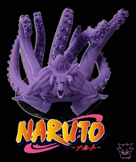 Free Stl File Hachibi Gyuki Bijuu Naruto・design To Download And 3d