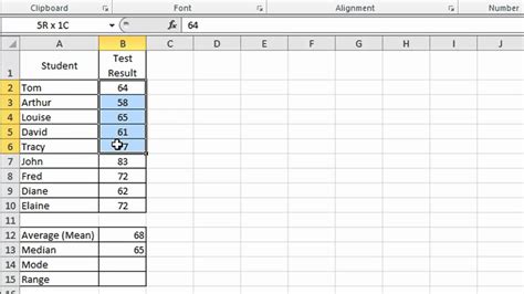 Blank cells are not considered as zeroes in excel, even if they are not. Excel Tip #002 - Average (Mean), Mode, Median and Range ...
