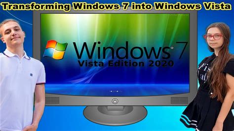Transforming Windows 7 Into Windows Vista Youtube